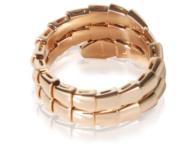 Bulgari Anel Serpenti Viper Wrap em ouro rosa e diamantes BVLGARI - vista 4