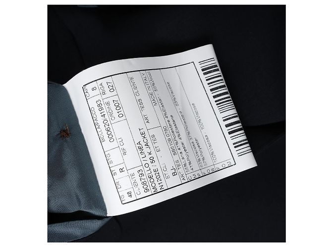 Boglioli Casual-Blazer aus Wolle in Navy Blue, Größe 50 IT - Ansicht 10