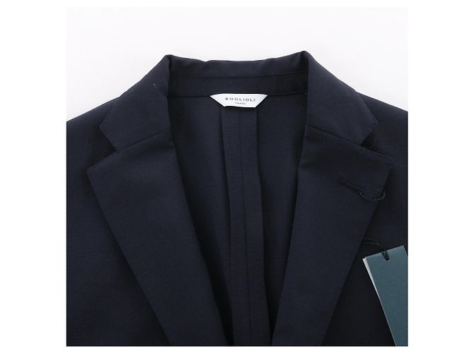 Boglioli Casual-Blazer aus Wolle in Navy Blue, Größe 50 IT - Ansicht 2