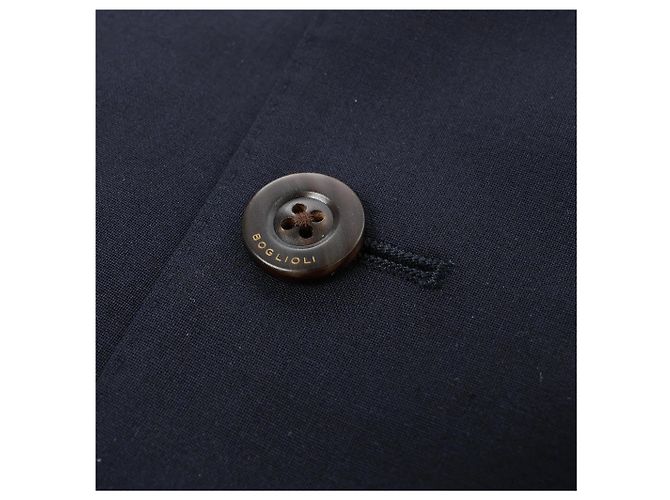 Boglioli Casual-Blazer aus Wolle in Navy Blue, Größe 50 IT - Ansicht 5