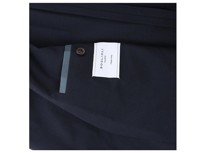 Boglioli Casual-Blazer aus Wolle in Navy Blue, Größe 50 IT - Ansicht 7