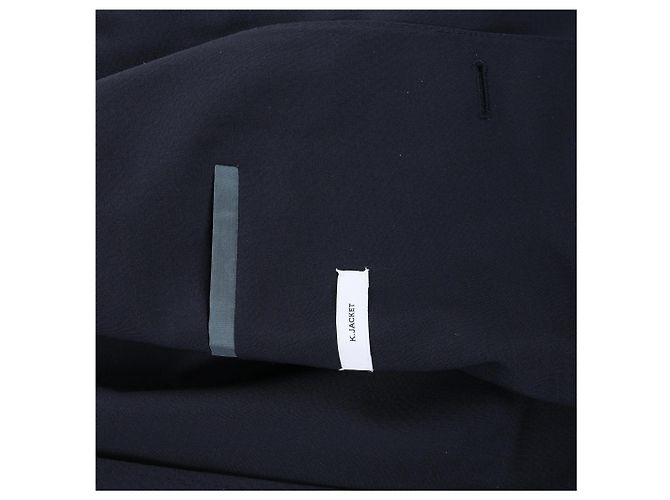 Boglioli Casual-Blazer aus Wolle in Navy Blue, Größe 50 IT - Ansicht 8