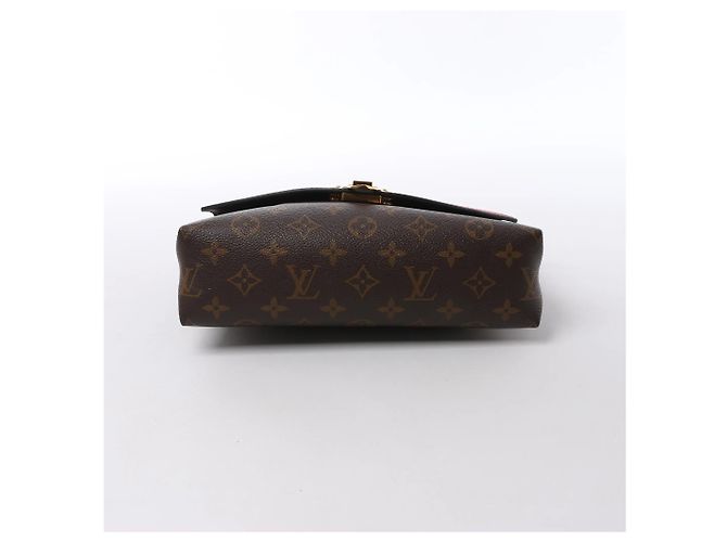 Borsa a tracolla Louis Vuitton Saint Placide Monogram x Taurillon in Brown x Red M43713 Rosso - vista 6
