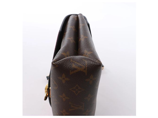 Borsa a tracolla Louis Vuitton Saint Placide Monogram x Taurillon in Brown x Red M43713 Rosso - vista 8