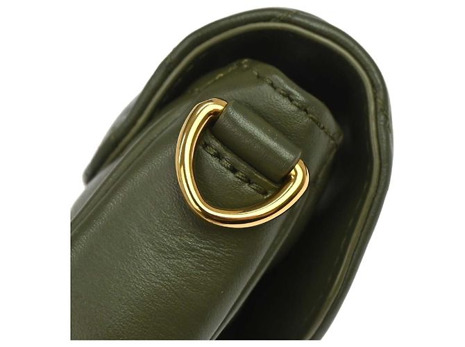 Louis Vuitton New Wave Multi Pochette in pelle matelassé Cachi - vista 7