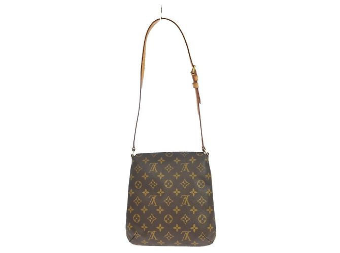 Louis Vuitton Musette Salsa Monogram Canvas PM Castaño - vista 2