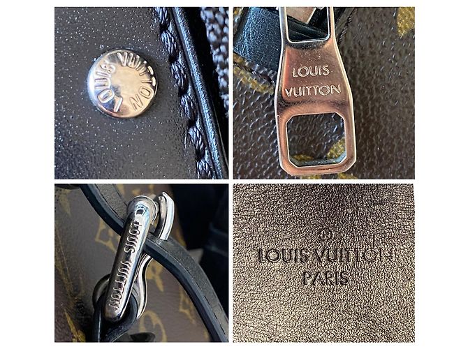 Louis Vuitton Monogram Rucksack Braun Schwarz - Ansicht 8