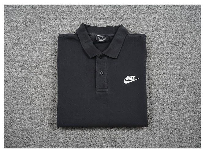 Polo Nike nero-Nuovo - vista 2