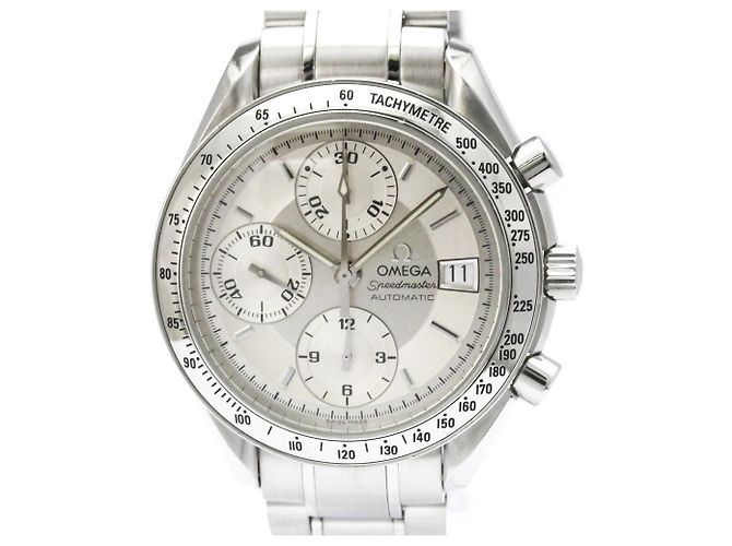 Omega Speedmaster Date Chronograph Automatic Stainless Steel 39 - vista 4