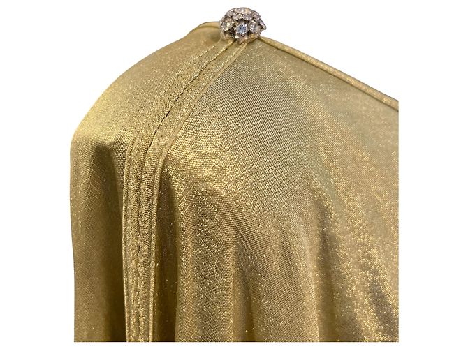 Vestido Gucci de Lurex dorado - vista 6