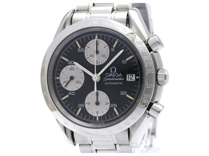 Omega Speedmaster Date Chronograph Automatic Stainless Steel 39 - vista 4
