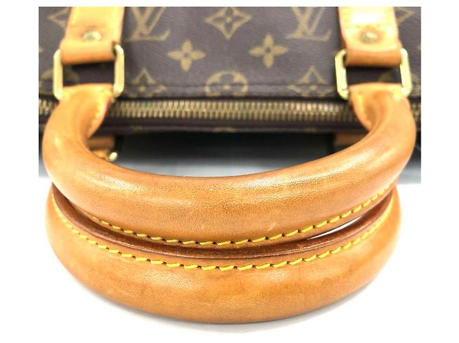 Louis Vuitton Keepall Bandouliere Monogram Canvas 50 Marrone - vista 6