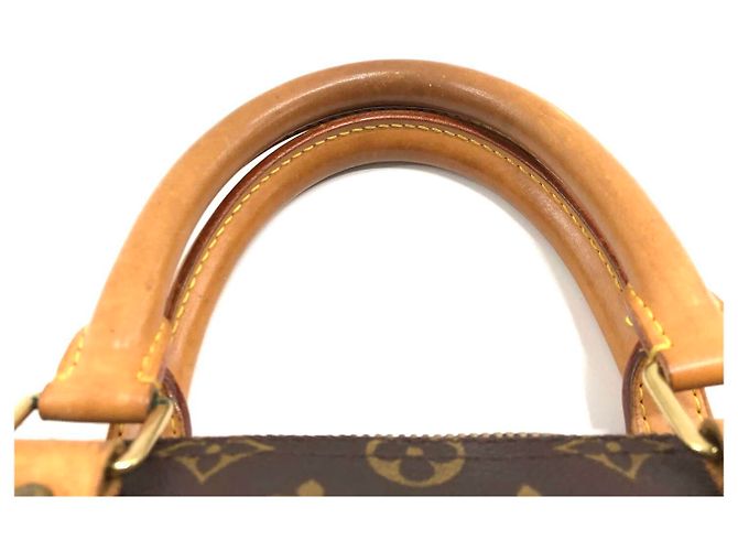Louis Vuitton Keepall Bandouliere Monogram Canvas 50 Marrone - vista 7
