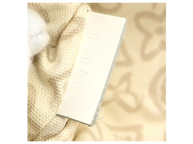 Louis Vuitton Tahitienne Cabas Canvas GM Beige - vista 5