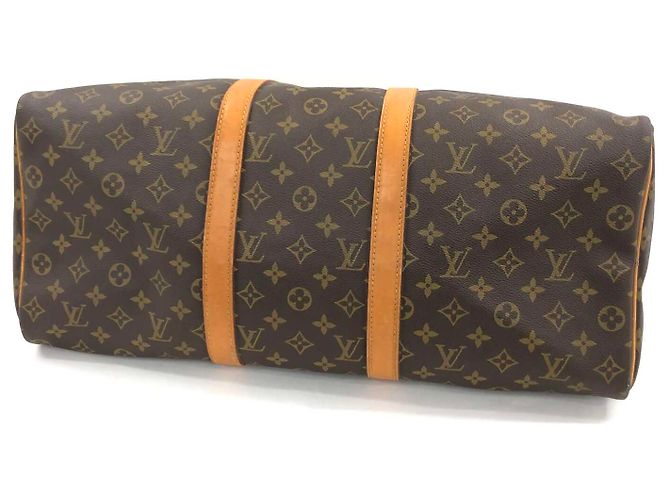 Louis Vuitton Keepall Monogram 50 Marrone - vista 4