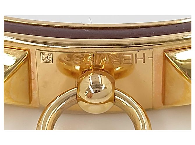 Hermès Hermes Mini Rivale Leather mini Marrom - vista 3