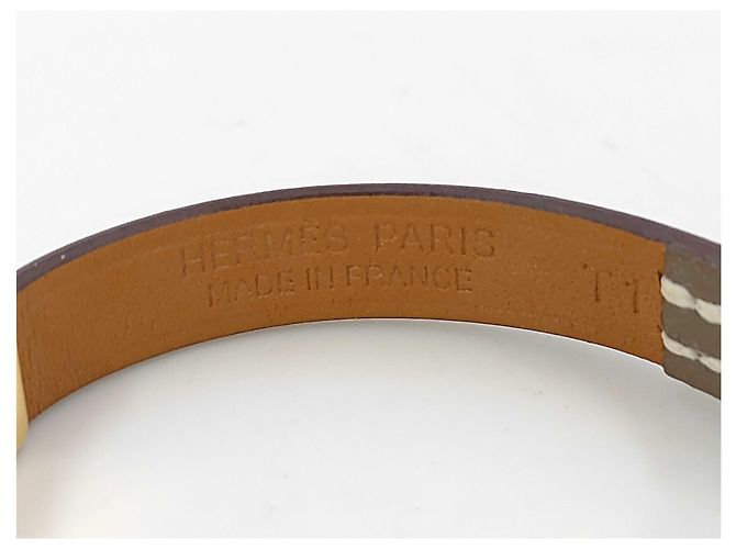 Hermès Hermes Mini Rivale Leather mini Marrom - vista 7