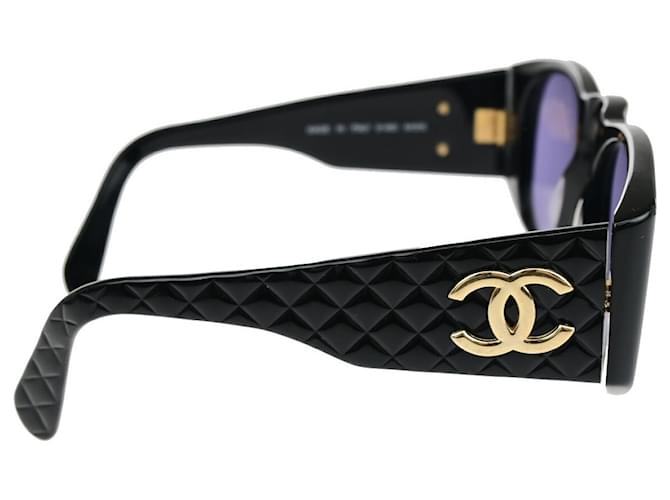 Chanel Logo CC Plastic Schwarz - Ansicht 4