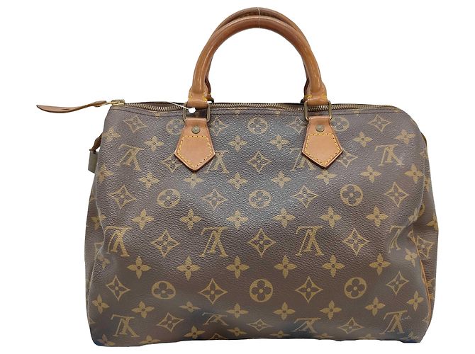 Louis Vuitton Speedy Monogram 30 Marrone - vista 2