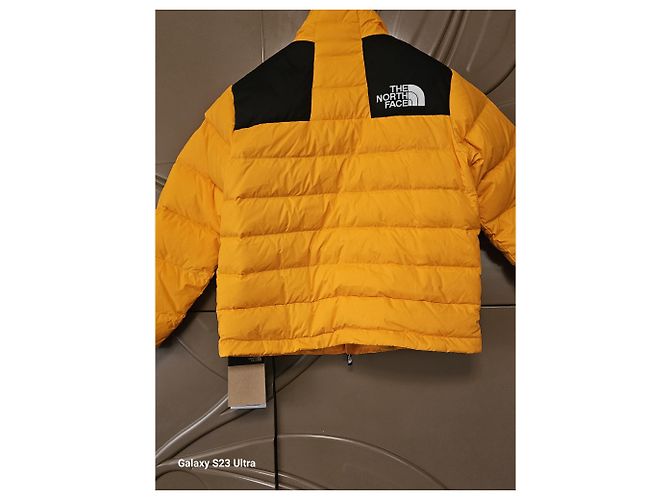 Doudoune The North Face Jaune Noir - vue 13