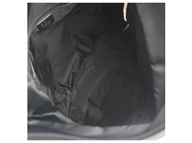 Gucci Web Fold Over Techno Canvas Medium Preto - vista 3