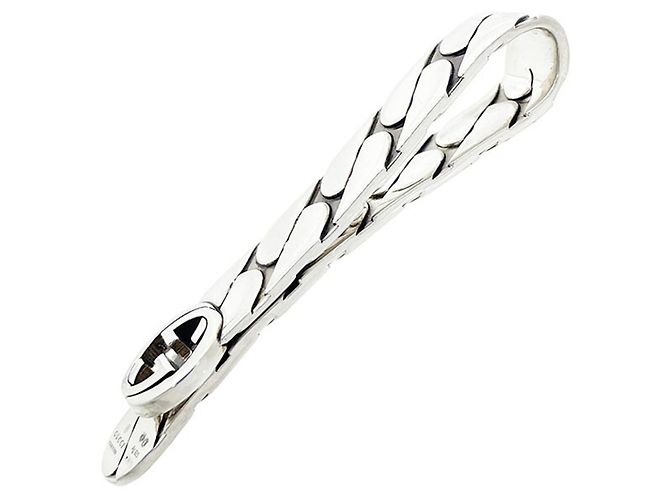 Fermasoldi Gucci Interlocking G Argento - vista 3