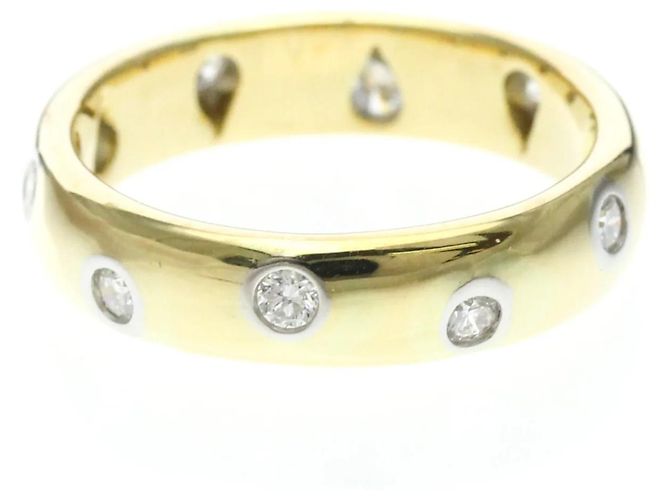 Tiffany & Co. Dots Platina e Ouro amarelo (18K) com diamante Dourado - vista 2