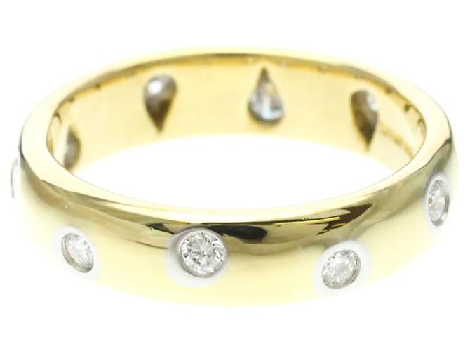 Tiffany & Co. Dots Platina e Ouro amarelo (18K) com diamante Dourado - vista 3
