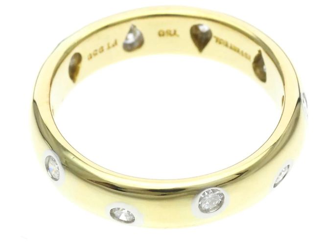 Tiffany & Co. Dots Platina e Ouro amarelo (18K) com diamante Dourado - vista 5
