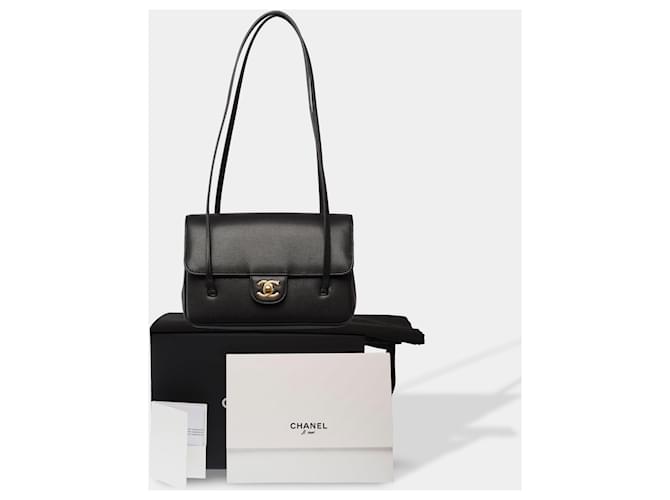 Borsa CHANEL in Pelle Nera - 103808 Nero - vista 2