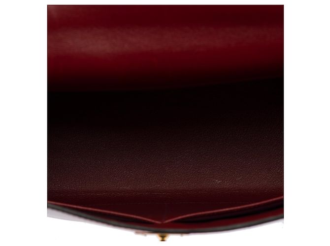 Hermès Borsa HERMES Kelly 32 in Pelle Bordeaux - 103788 Bordò - vista 8