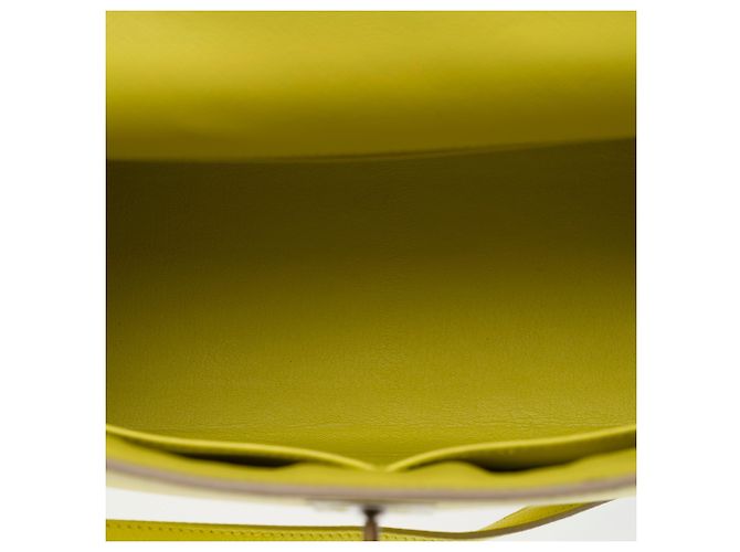Hermès Bolso HERMES Kelly 32 en Cuero Amarillo - 103818 - vista 9