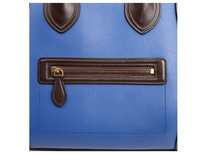 Céline Celine Luggage Mini Lederhandtasche in Multicolor Mehrfarben - Ansicht 12