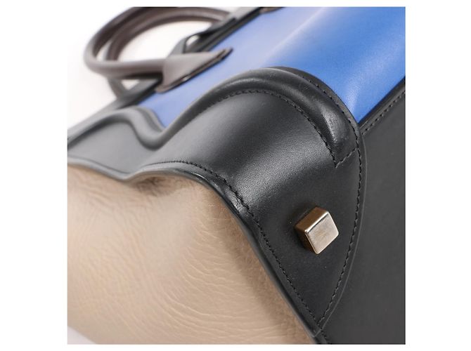Céline Celine Luggage Mini Lederhandtasche in Multicolor Mehrfarben - Ansicht 16