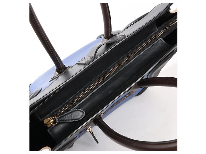 Céline Celine Luggage Mini Lederhandtasche in Multicolor Mehrfarben - Ansicht 19