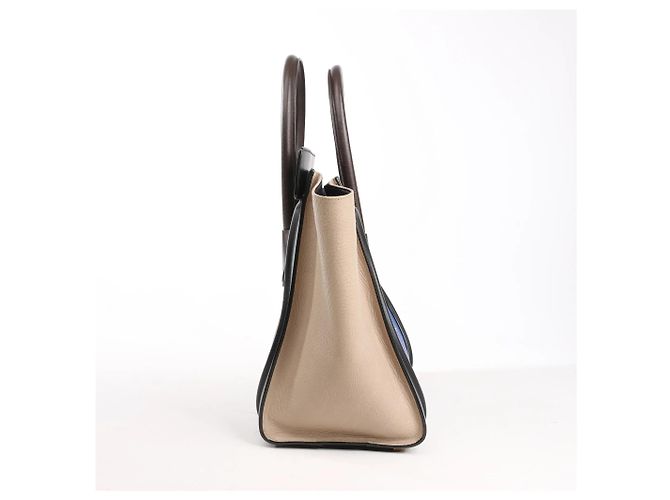 Céline Celine Luggage Mini Lederhandtasche in Multicolor Mehrfarben - Ansicht 5