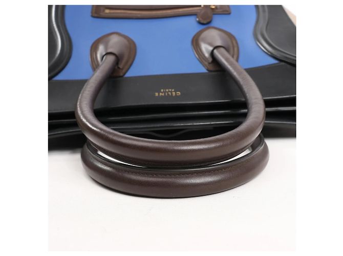 Céline Celine Luggage Mini Lederhandtasche in Multicolor Mehrfarben - Ansicht 6
