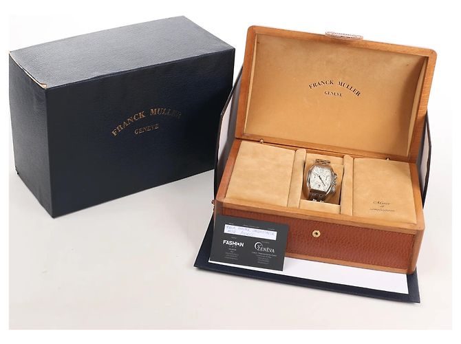 Orologio Franck Muller Conquistador 8002CC 1138 SS AT con quadrante beige - vista 14