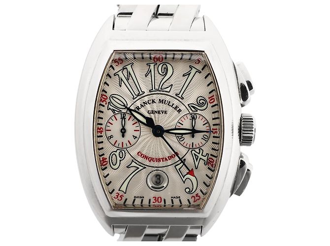 Orologio Franck Muller Conquistador 8002CC 1138 SS AT con quadrante beige - vista 2