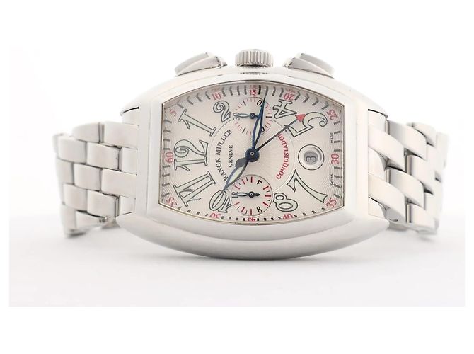 Orologio Franck Muller Conquistador 8002CC 1138 SS AT con quadrante beige - vista 5