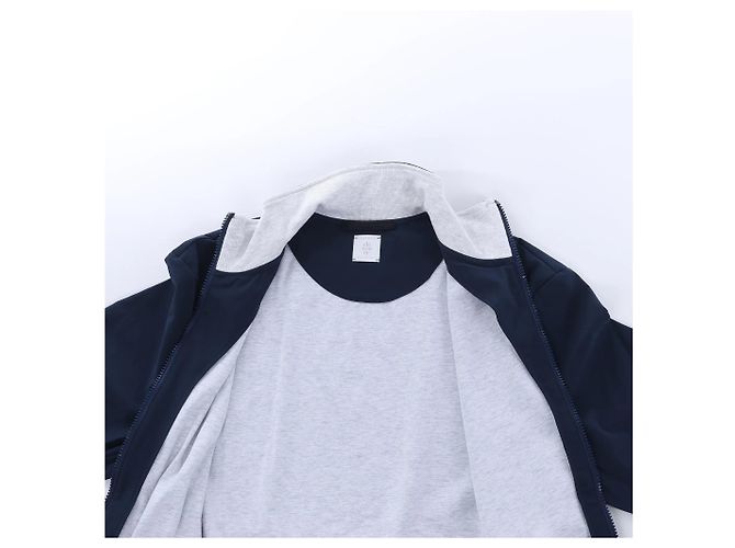 Autre Marque Eleventy Technische Bomberjacke in Navy Blau, Größe M Marineblau - Ansicht 8