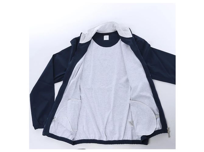 Autre Marque Eleventy Technische Bomberjacke in Navy Blau, Größe M Marineblau - Ansicht 9
