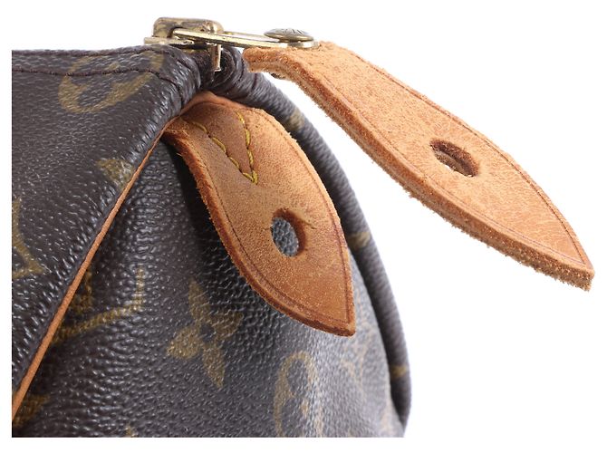 Borsa a mano Louis Vuitton Speedy 35 Monogram Canvas in marrone M41524 - vista 4