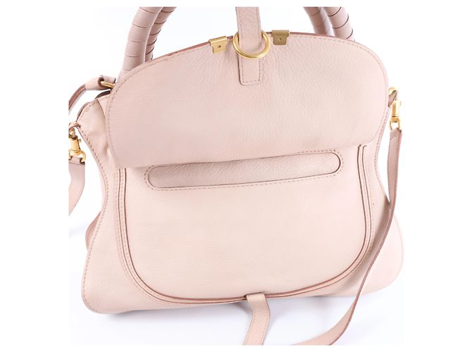 Céline Borsa a tracolla 2Way Marcie in pelle Chloe in Rosa Beige - vista 11