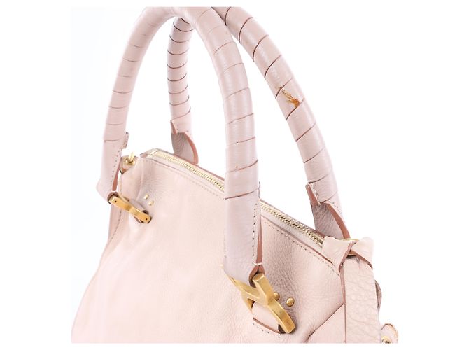 Céline Borsa a tracolla 2Way Marcie in pelle Chloe in Rosa Beige - vista 5