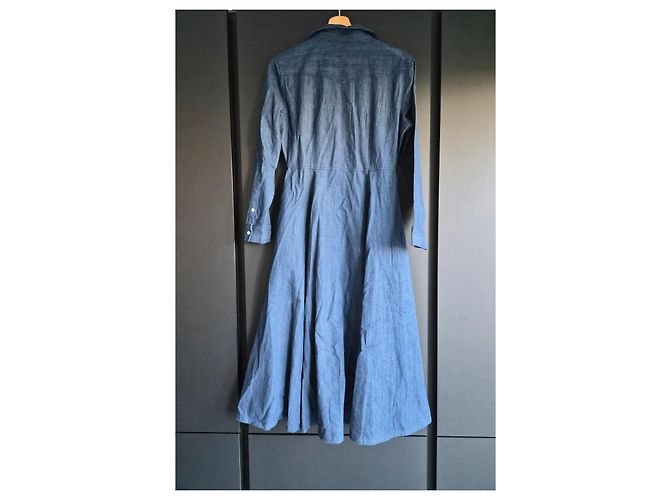 Autre Marque Arizona Love langes Jeanskleid Blau - Ansicht 10