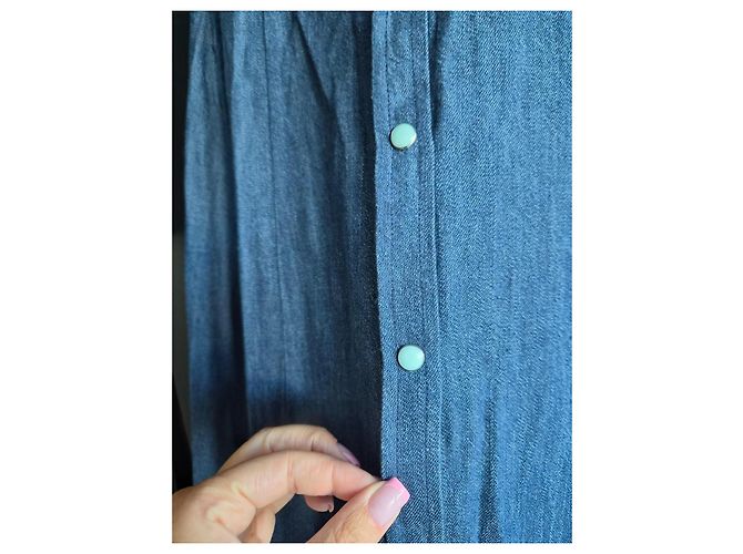 Autre Marque Arizona Love langes Jeanskleid Blau - Ansicht 3