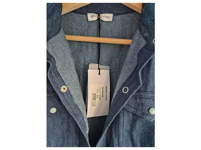 Autre Marque Arizona Love langes Jeanskleid Blau - Ansicht 5