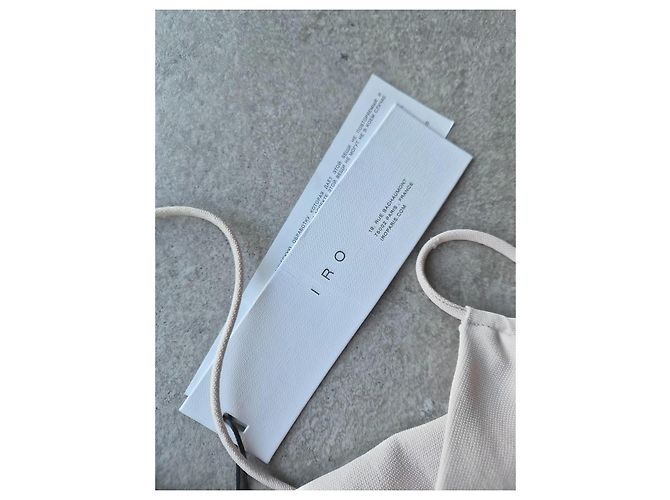 Iro Top beige de poliéster - vista 2