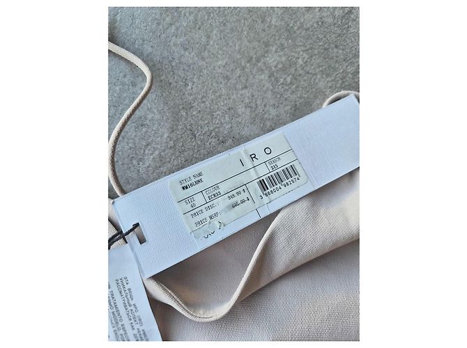 Iro Top beige de poliéster - vista 3